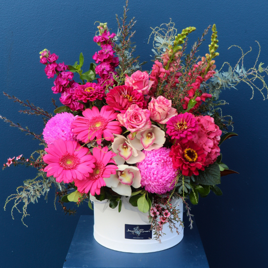 Hat Box | Tickle Me Pink